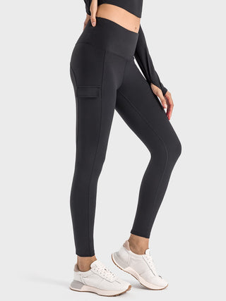 Shop Wide Waistband Sports Leggings - High-Quality U.S. Made Women’s Fashion with Free & Fast Shipping