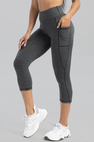 Shop Contrast Stitching High Waist Active Pants - High-Quality U.S. Made Women’s Fashion with Free & Fast Shipping