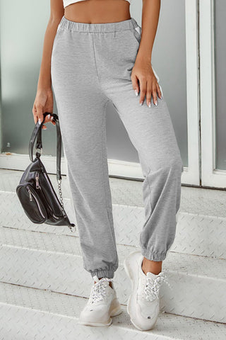 Shop Side Stripe Joggers with Pockets - High-Quality U.S. Made Women’s Fashion with Free Fast Shipping