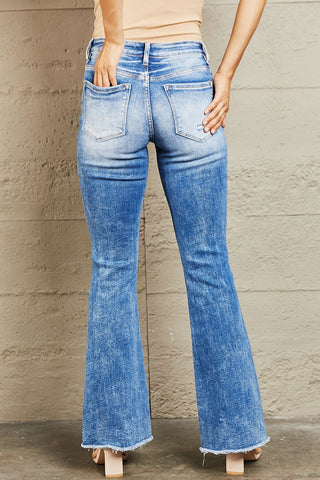 Shop BAYEAS Izzie Mid Rise Bootcut Jeans - High-Quality U.S. Made Women’s Fashion with Free & Fast Shipping