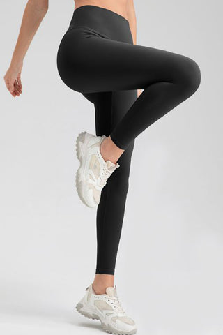 Shop Wide Waistband Sport Leggings - High-Quality U.S. Made Women’s Fashion with Free & Fast Shipping