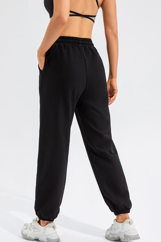 Shop Drawstring Active Pants with Pockets - High-Quality U.S. Made Women’s Fashion with Free & Fast Shipping