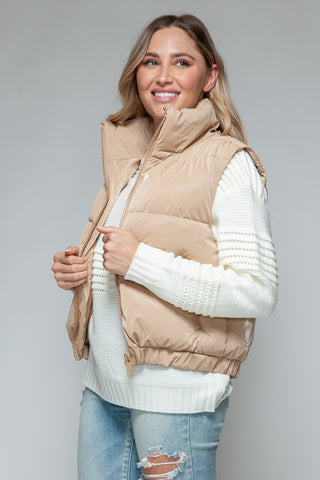 Shop Snobbish Fine Fur Lining Quilted Vest - High-Quality U.S. Made Women’s Fashion with Free Fast Shipping