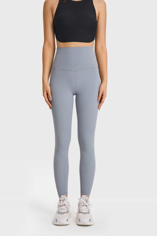 Shop Gray Ultra Soft High Waist Leggings - High-Quality U.S. Made Women’s Fashion with Free & Fast Shipping