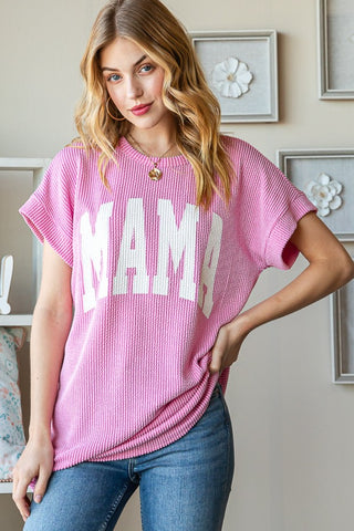 Shop Heimish Full Size Letter Graphic Short Sleeve T-Shirt - High-Quality U.S. Made Women’s Fashion with Free & Fast Shipping