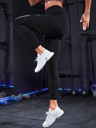 Shop High Waist Active Leggings - High-Quality U.S. Made Women’s Fashion with Free & Fast Shipping