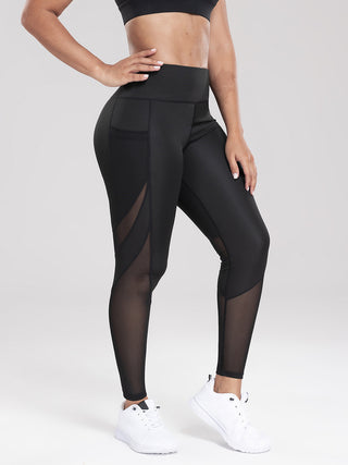 Shop Pocketed High Waist Active Leggings - High-Quality U.S. Made Women’s Fashion with Free & Fast Shipping