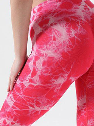 Shop Tie-Dye High Waist Active Leggings - High-Quality U.S. Made Women’s Fashion with Free & Fast Shipping