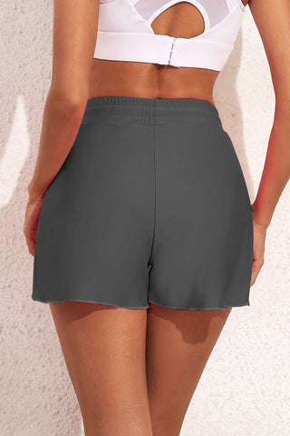 Shop Drawstring Waist Swim Shorts - High-Quality U.S. Made Women’s Fashion with Free & Fast Shipping