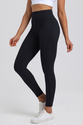 Shop Black High Waist Active Leggings - High-Quality U.S. Made Women’s Fashion with Free & Fast Shipping