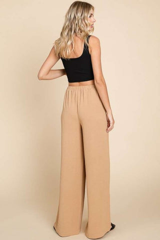 Shop Culture Code Full Size High Waist Wide Leg Cargo Pants - High-Quality U.S. Made Women’s Fashion with Free & Fast Shipping