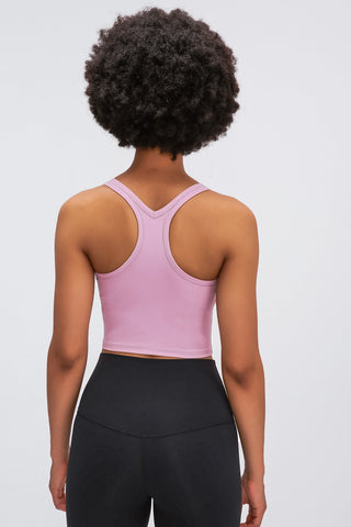 Shop Millennia Racerback Sports Bra - High-Quality U.S. Made Women’s Fashion with Free & Fast Shipping