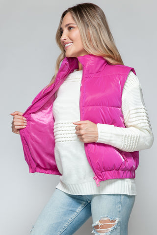 Shop Snobbish Fine Fur Lining Quilted Vest - High-Quality U.S. Made Women’s Fashion with Free & Fast Shipping