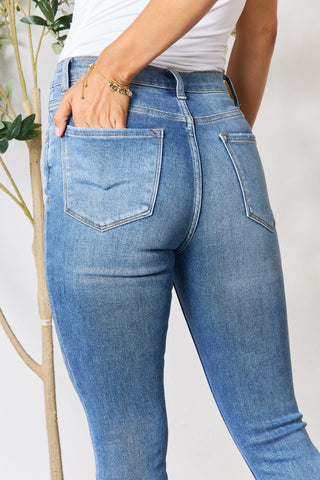 Shop BAYEAS Skinny Cropped Jeans - High-Quality U.S. Made Women’s Fashion with Free & Fast Shipping