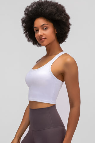 Shop Millennia Racerback Sports Bra - High-Quality U.S. Made Women’s Fashion with Free & Fast Shipping