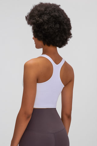 Shop Millennia Racerback Sports Bra - High-Quality U.S. Made Women’s Fashion with Free & Fast Shipping