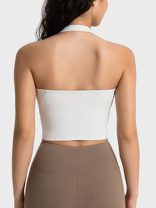 Shop Millennia Cropped Sport Tank - High-Quality U.S. Made Women’s Fashion with Free & Fast Shipping