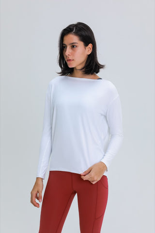 Shop Millennia Loose Fit Active Top - High-Quality U.S. Made Women’s Fashion with Free & Fast Shipping