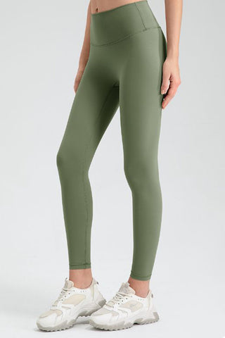 Shop Wide Waistband Sport Leggings - High-Quality U.S. Made Women’s Fashion with Free & Fast Shipping