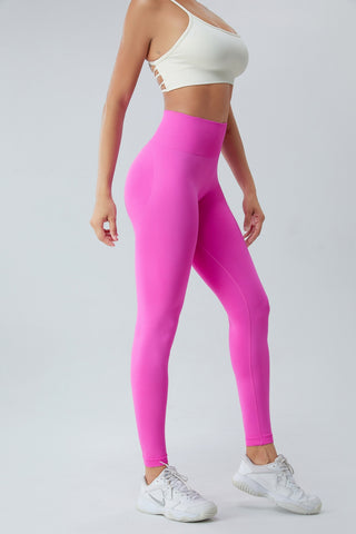 Shop Ruched High Waist Active Leggings - High-Quality U.S. Made Women’s Fashion with Free & Fast Shipping