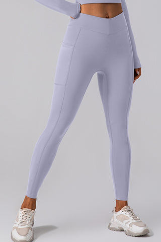 Shop High Waist Active Leggings with Pockets - High-Quality U.S. Made Women’s Fashion with Free & Fast Shipping