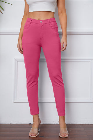 Shop Pink StretchyStitch Pants by Basic Bae - High-Quality U.S. Made Women’s Fashion with Free & Fast Shipping