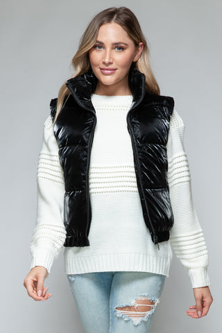 Shop Snobbish Fine Fur Lining Quilted Vest - High-Quality U.S. Made Women’s Fashion with Free Fast Shipping