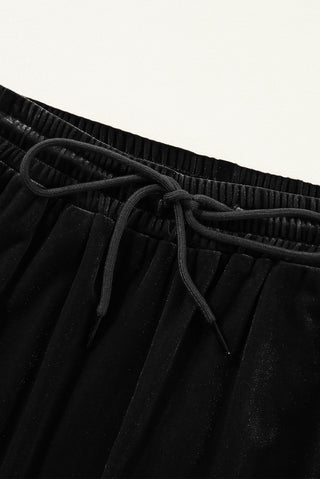 Shop Drawstring Wide Leg Active Pants - High-Quality U.S. Made Women’s Fashion with Free & Fast Shipping