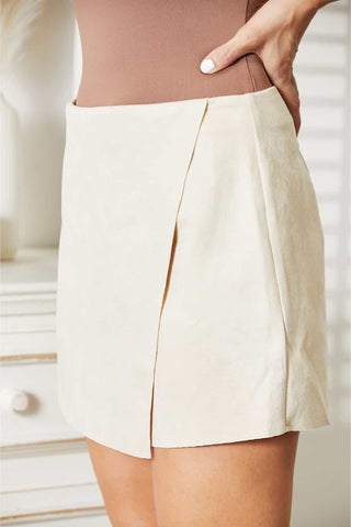 Shop HEYSON Full Size Mini Skort - High-Quality U.S. Made Women’s Fashion with Free & Fast Shipping