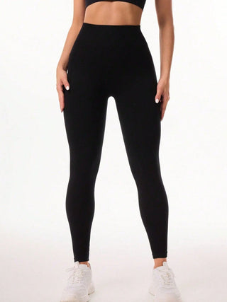 Shop Pocketed High Waist Active Leggings - High-Quality U.S. Made Women’s Fashion with Free & Fast Shipping