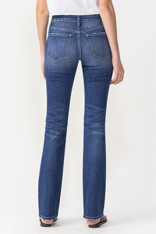 Shop Lovervet Full Size Rebecca Midrise Bootcut Jeans - High-Quality U.S. Made Women’s Fashion with Free & Fast Shipping