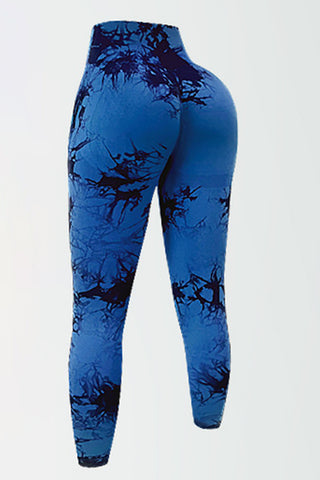 Shop Printed High Waist Active Leggings - High-Quality U.S. Made Women’s Fashion with Free & Fast Shipping