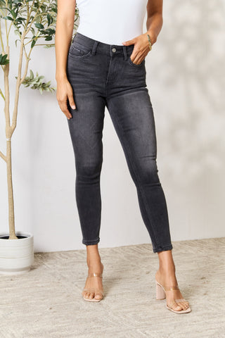 Shop BAYEAS Cropped Skinny Jeans - High-Quality U.S. Made Women’s Fashion with Free & Fast Shipping