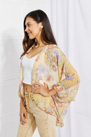 Shop Culture Code Full Size Lasting Love Paisley Kimono - High-Quality U.S. Made Women’s Fashion with Free & Fast Shipping