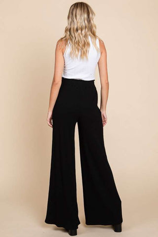 Shop Culture Code Full Size High Waist Wide Leg Pants - High-Quality U.S. Made Women’s Fashion with Free & Fast Shipping