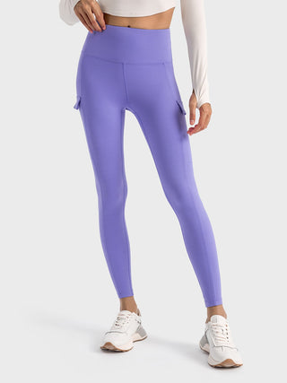 Shop Wide Waistband Sports Leggings - High-Quality U.S. Made Women’s Fashion with Free & Fast Shipping