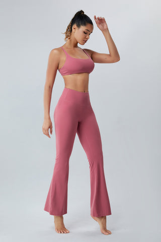 Shop Ruched High Waist Active Pants - High-Quality U.S. Made Women’s Fashion with Free & Fast Shipping