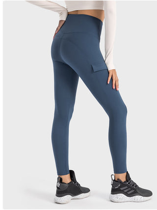 Shop Wide Waistband Sports Leggings - High-Quality U.S. Made Women’s Fashion with Free & Fast Shipping