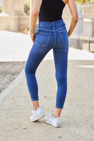 Shop BAYEAS Skinny Cropped Jeans - High-Quality U.S. Made Women’s Fashion with Free & Fast Shipping