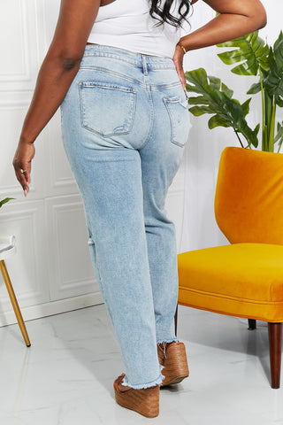 Shop Vervet by Flying Monkey Full Size Allie 90's Dad Jean - High-Quality U.S. Made Women’s Fashion with Free & Fast Shipping