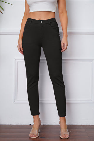 Shop Black StretchyStitch Pants by Basic Bae - High-Quality U.S. Made Women’s Fashion with Free & Fast Shipping