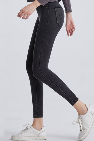 Shop High Waist Cropped Jeans - High-Quality U.S. Made Women’s Fashion with Free & Fast Shipping