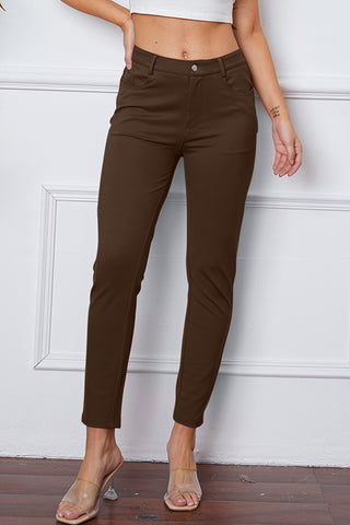 Shop StretchyStitch Pants by Basic Bae - High-Quality U.S. Made Women’s Fashion with Free & Fast Shipping