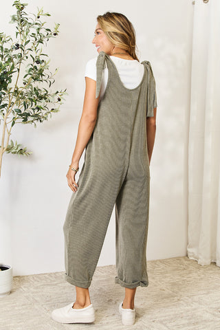 Shop Celeste Full Size Straight Overall with Pockets - High-Quality U.S. Made Women’s Fashion with Free & Fast Shipping