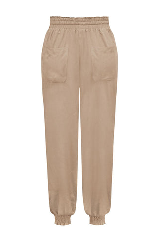 Shop Tied Long Joggers with Pockets - High-Quality U.S. Made Women’s Fashion with Free Fast Shipping