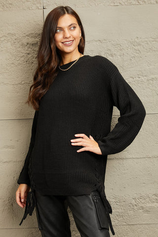 Shop e.Luna Chunk Tunic Sweater - High-Quality U.S. Made Women’s Fashion with Free Fast Shipping