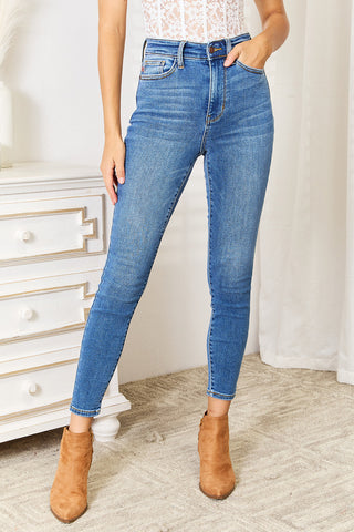 Shop Judy Blue Full Size High Waist Skinny Jeans - High-Quality U.S. Made Women’s Fashion with Free & Fast Shipping