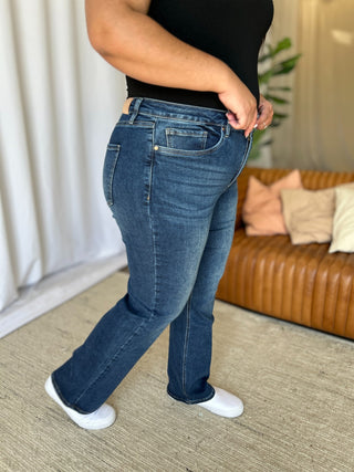 Shop RFM Full Size High Rise Straight Tummy Control Jeans - High-Quality U.S. Made Women’s Fashion with Free Fast Shipping