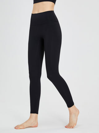 Shop Black High Waist Active Pants - High-Quality U.S. Made Women’s Fashion with Free & Fast Shipping