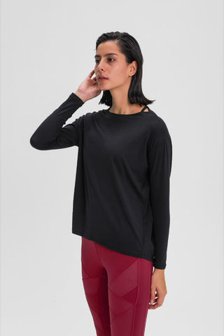 Shop Millennia Loose Fit Active Top - High-Quality U.S. Made Women’s Fashion with Free & Fast Shipping